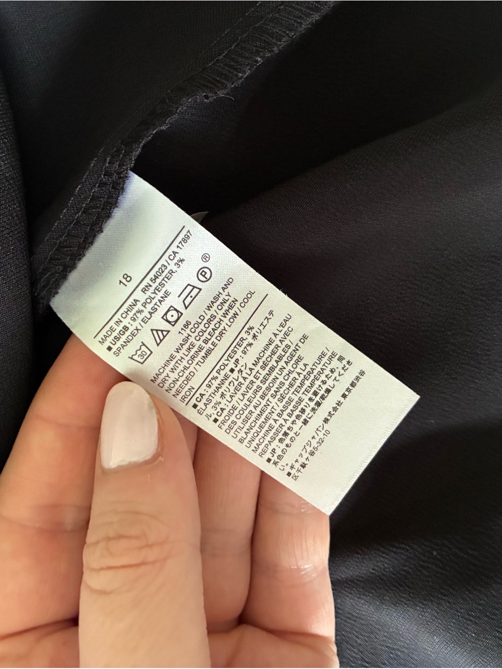 NWT Banana Republic Black A-Line Midi Skirt - Picture 2 of 5
